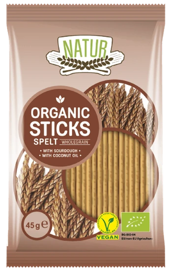Organic Spelt Sticks Wholegrain - package